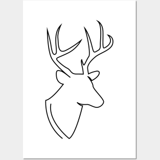 deer Posters and Art